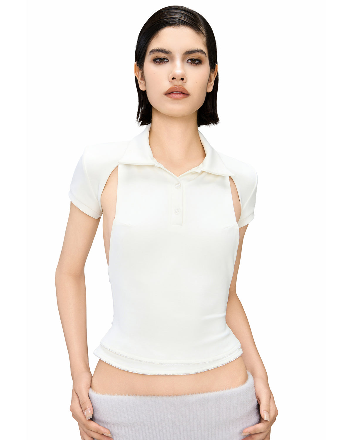 Finch Top (White) by LSOUL