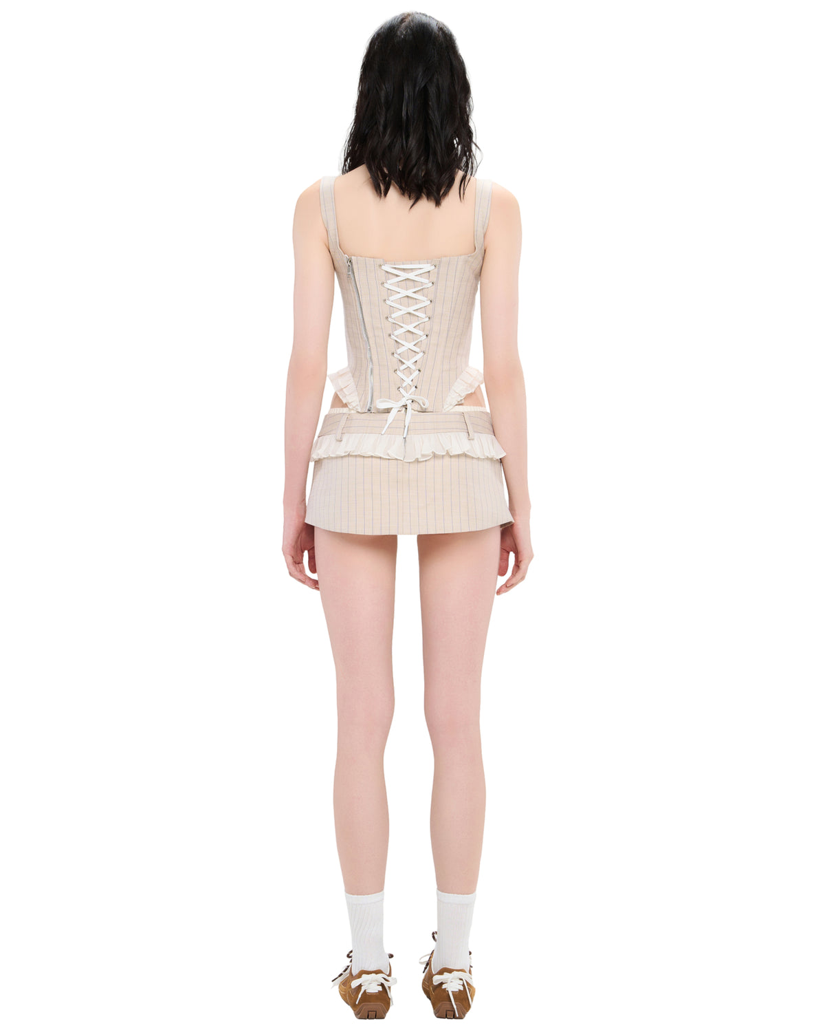 Moni Set (Beige) by LSOUL