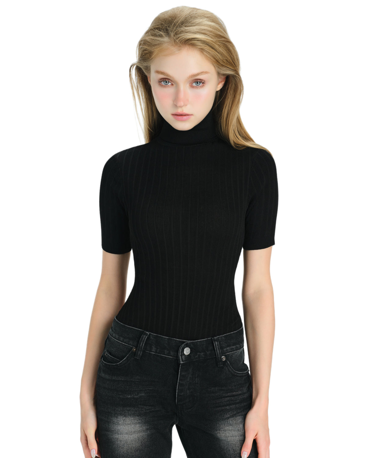 Ain Bodysuit (Black) by LSOUL