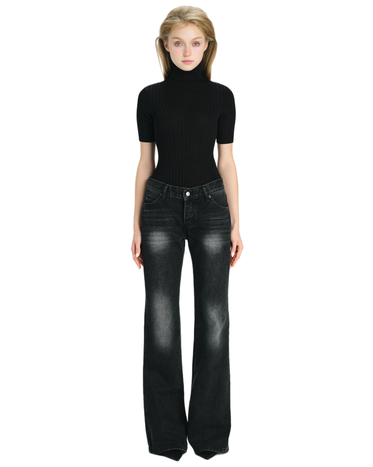 Ain Bodysuit (Black) by LSOUL