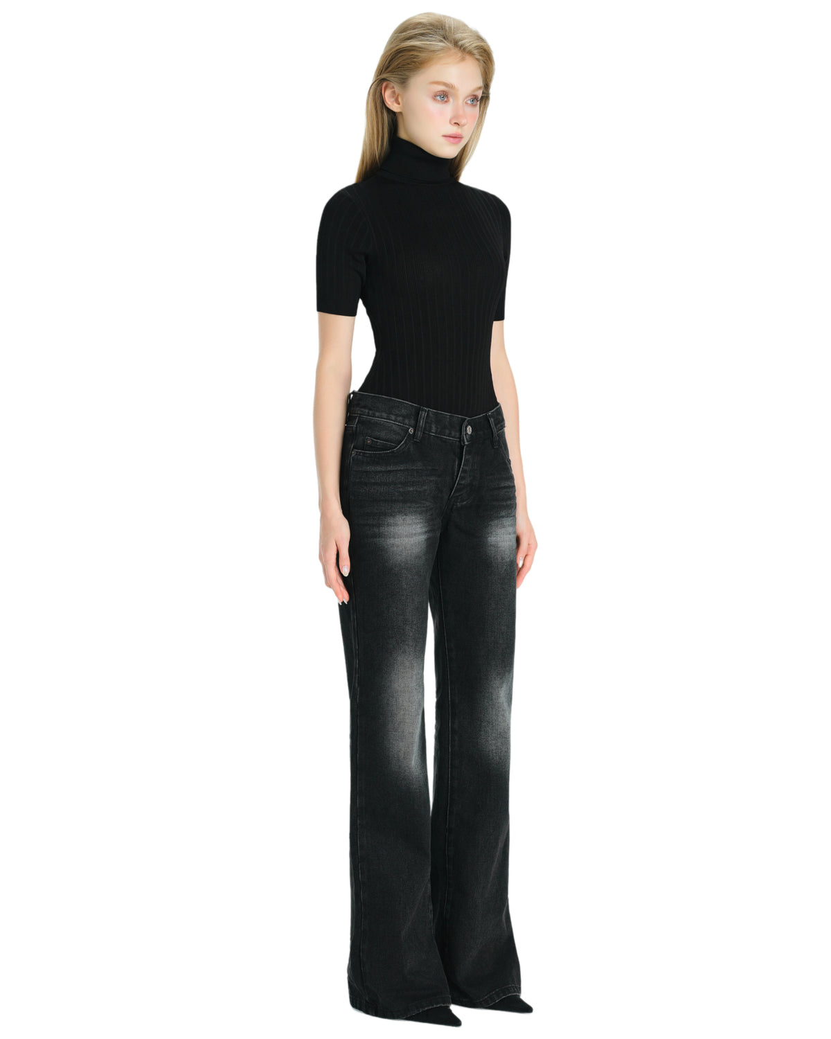 Ain Bodysuit (Black) by LSOUL