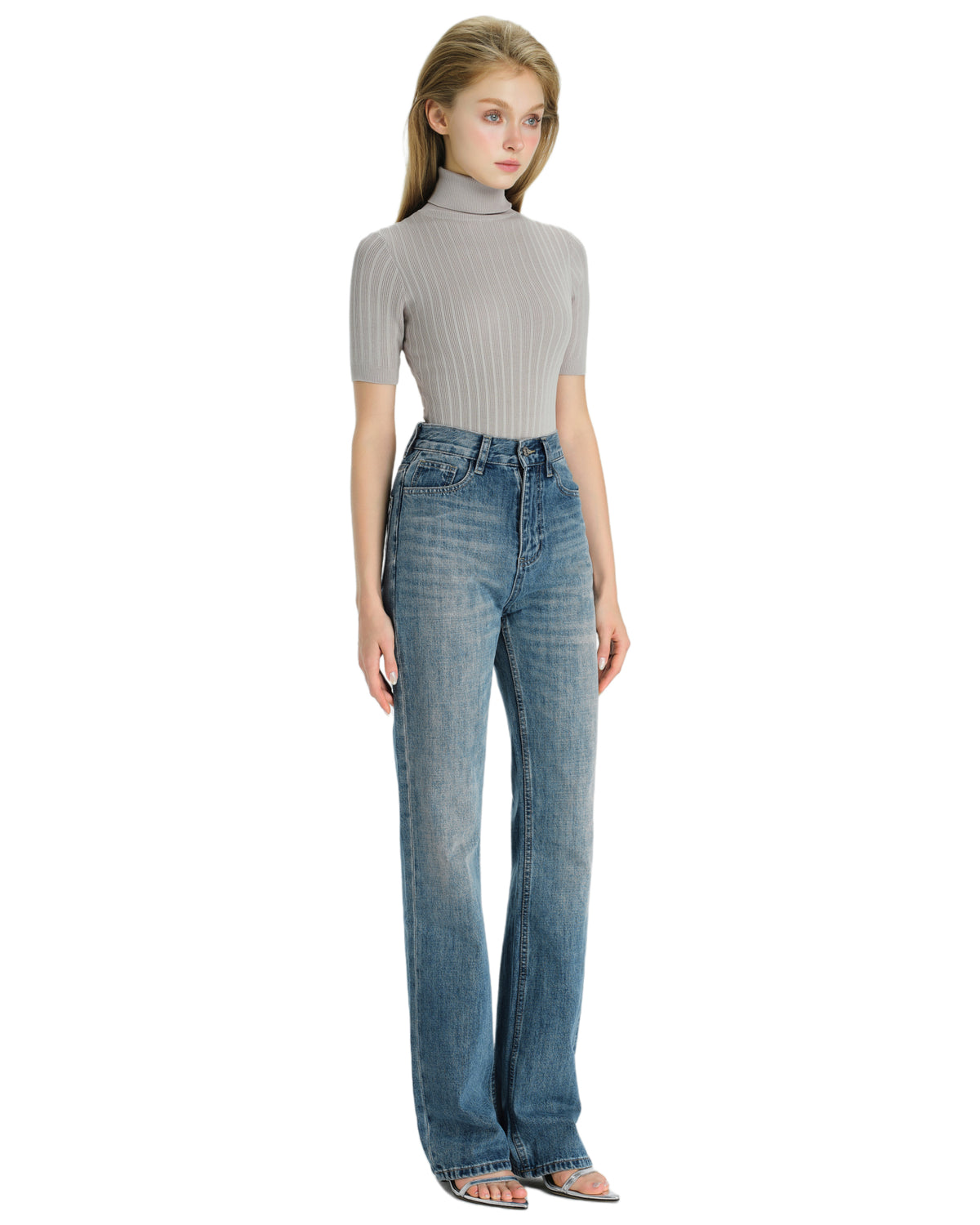 Ain Bodysuit (Grey) by LSOUL