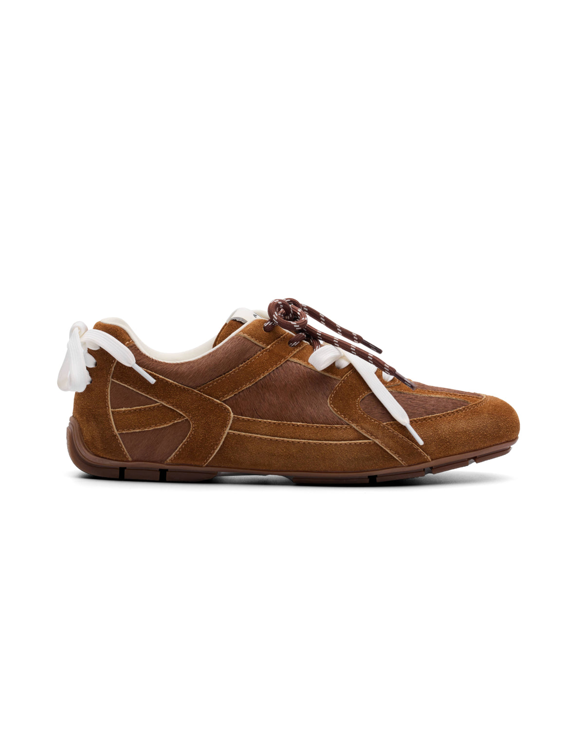 Bow Sneakers (Brown) by LSOUL