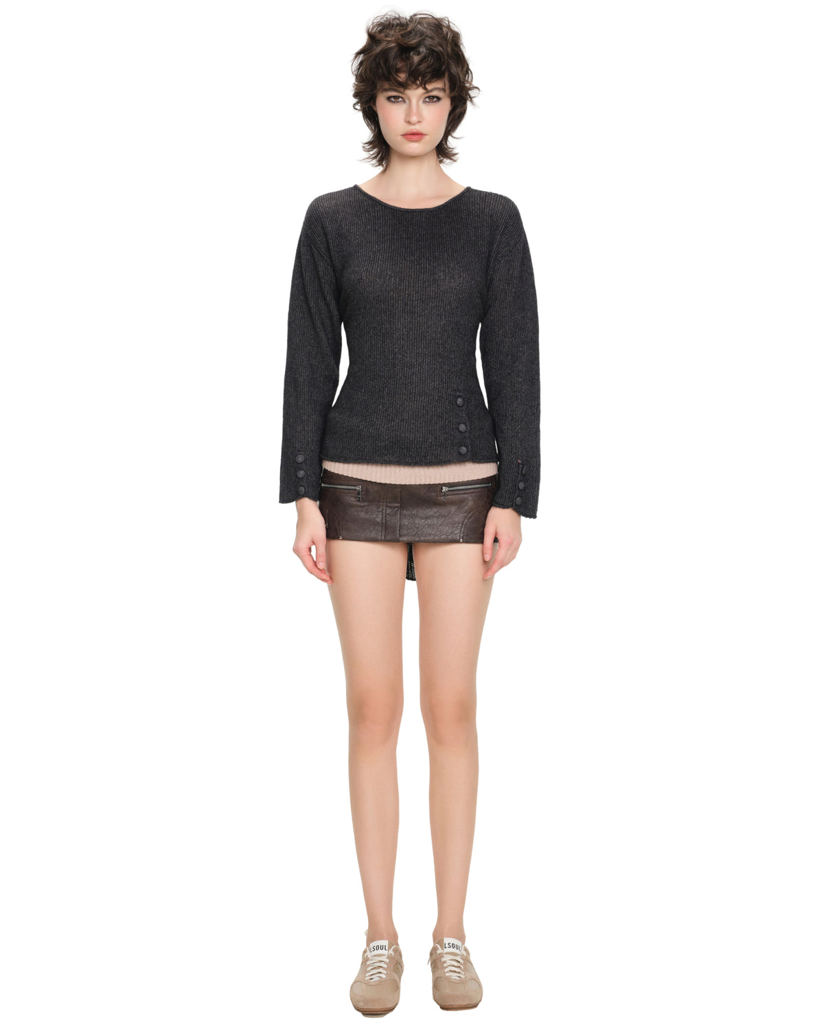 Estic Top (Black) by LSOUL