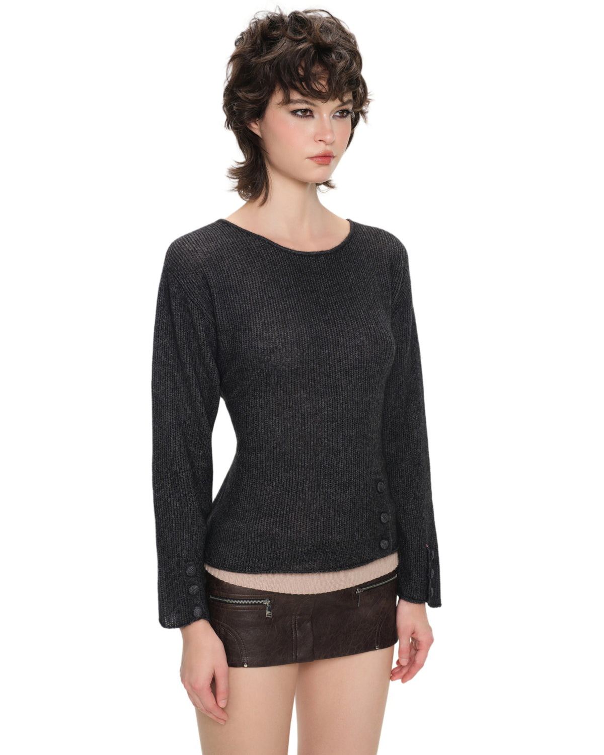 Estic Top (Black) by LSOUL