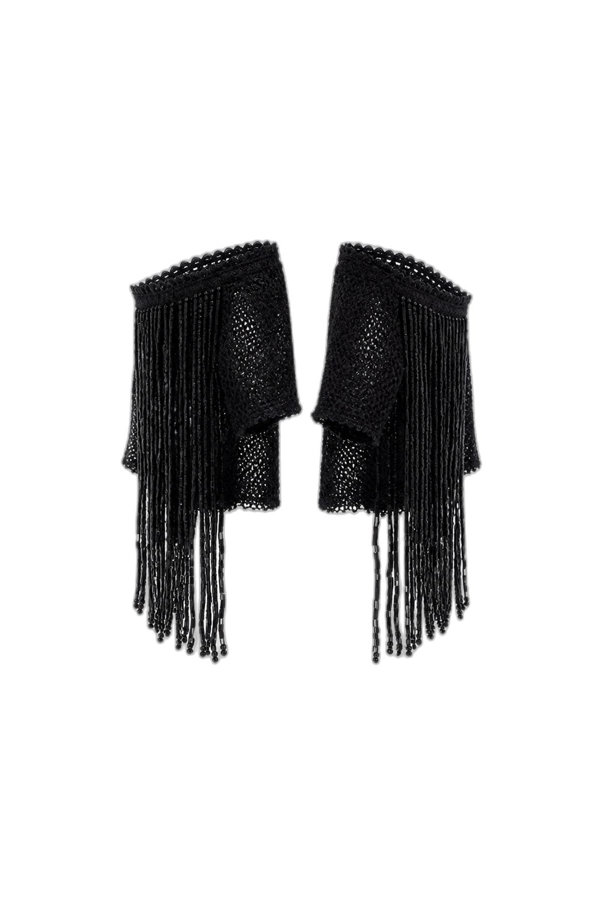 AMIE GLOVES (BLACK), profile view