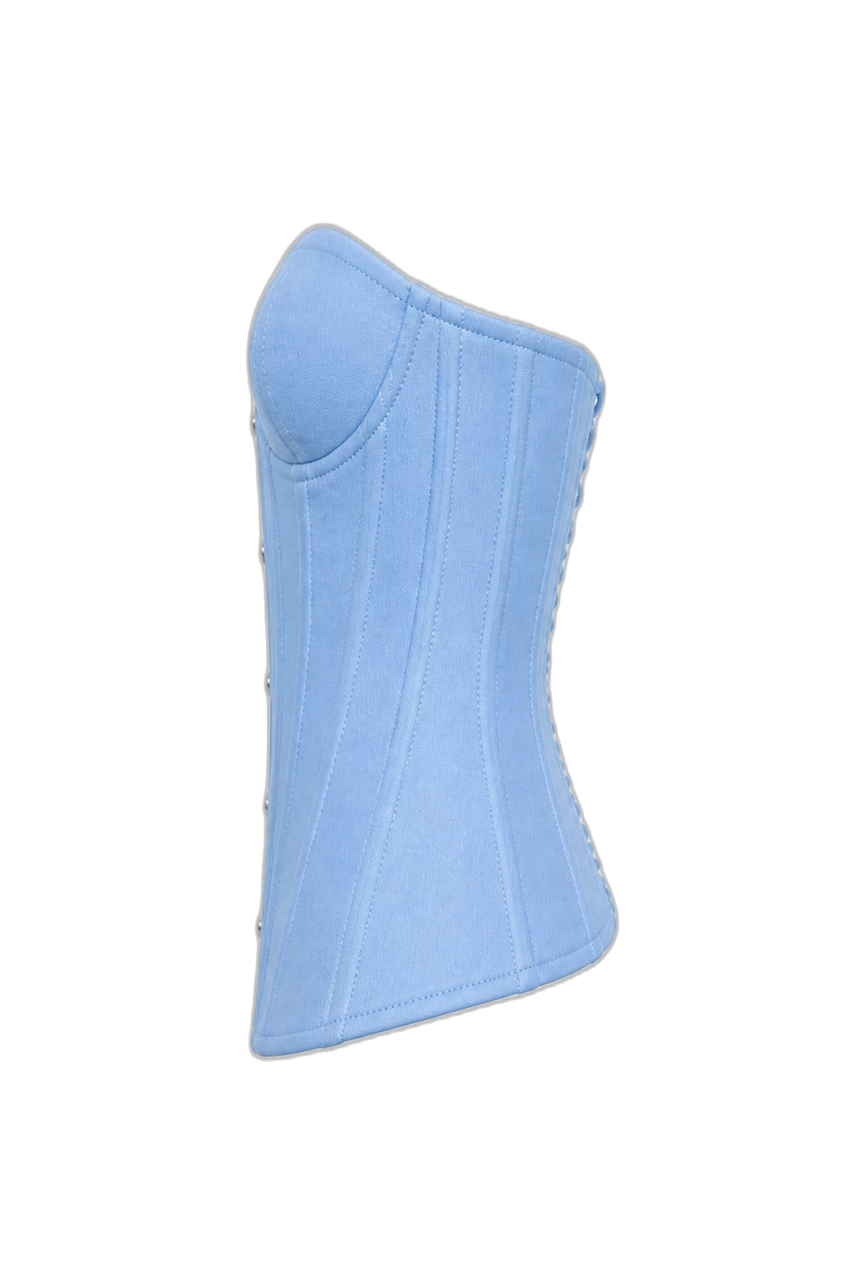 CAMERON CORSET (BLUE), profile view