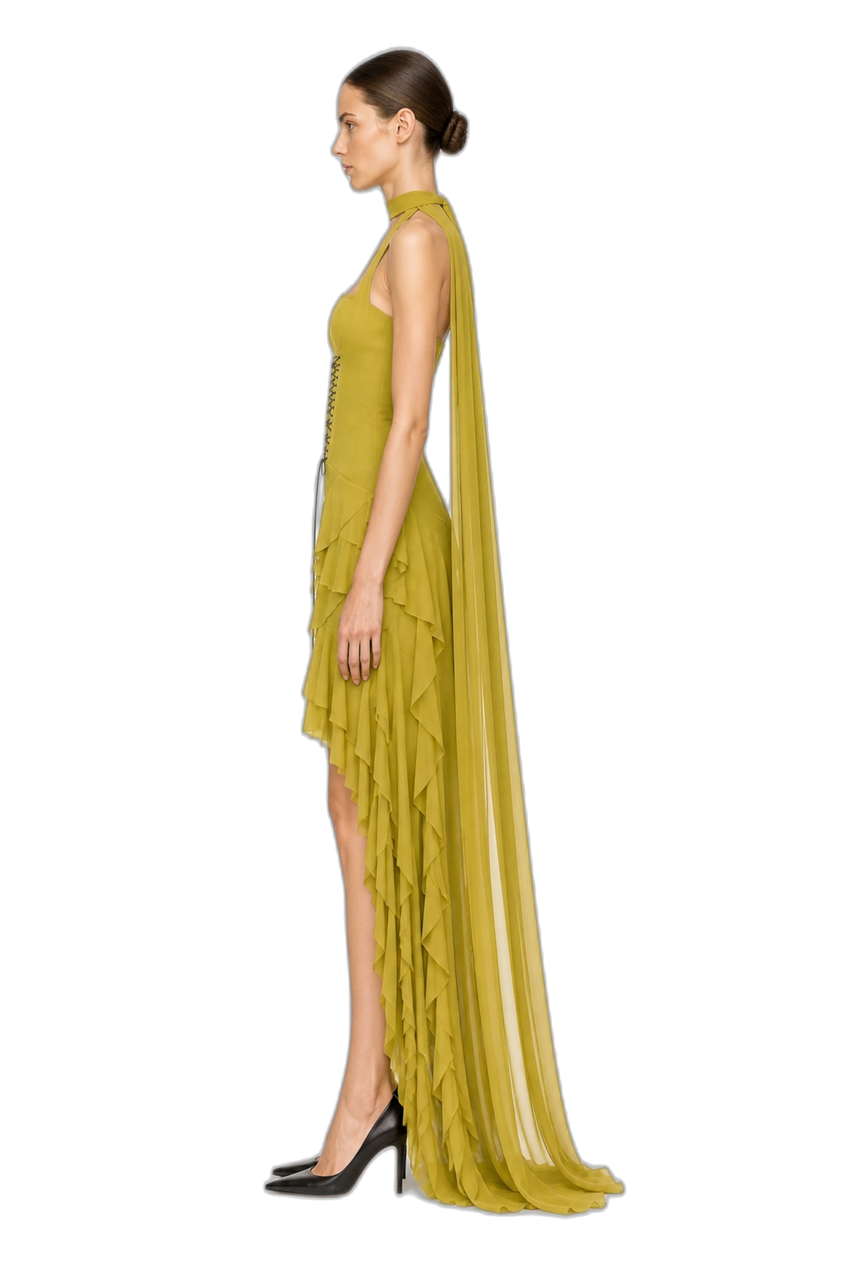 DARYA DRESS, profile view