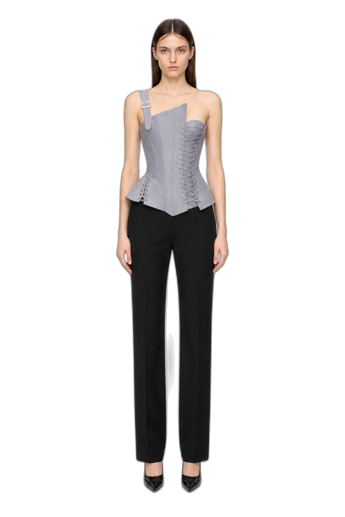 DYLAN CORSET (GREY) by BUPBES