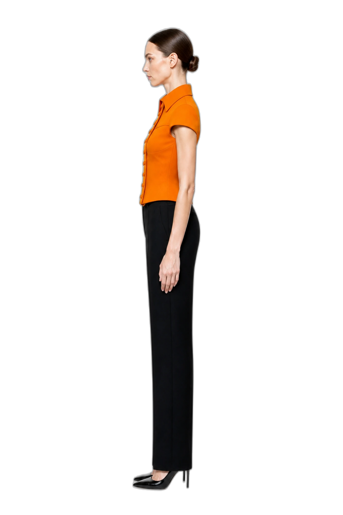 DESTINY TOP (ORANGE), profile view