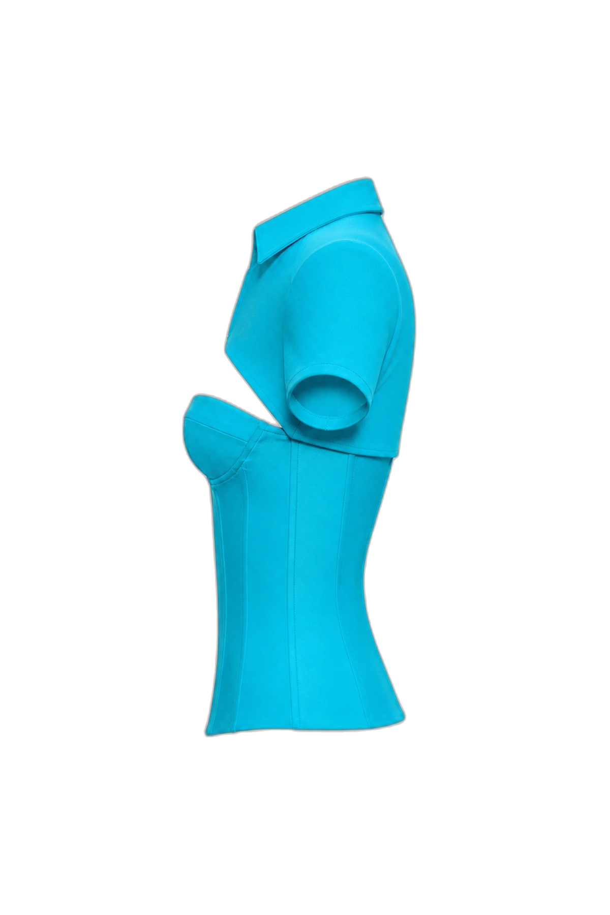 EDDIE CORSET TOP, profile view