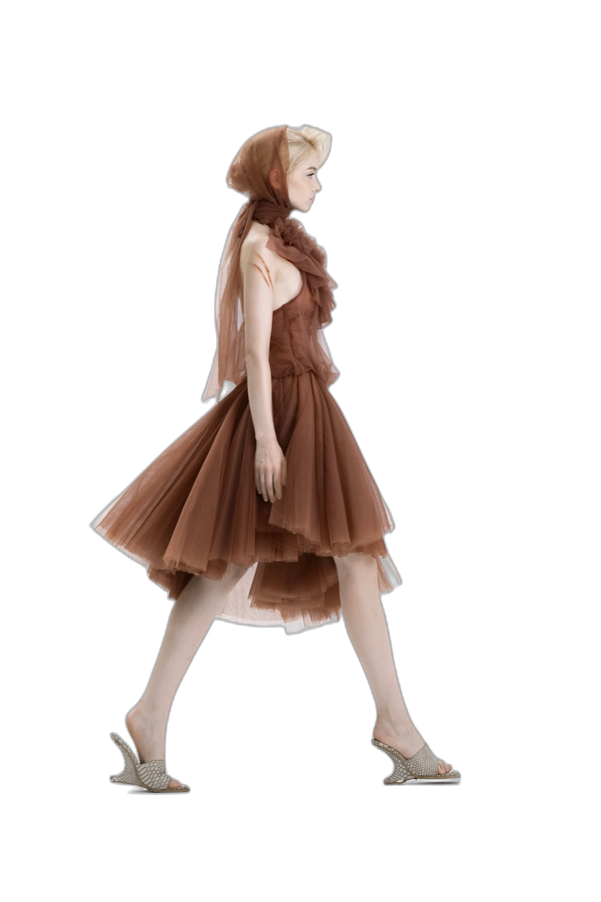GIA DRESS, profile view