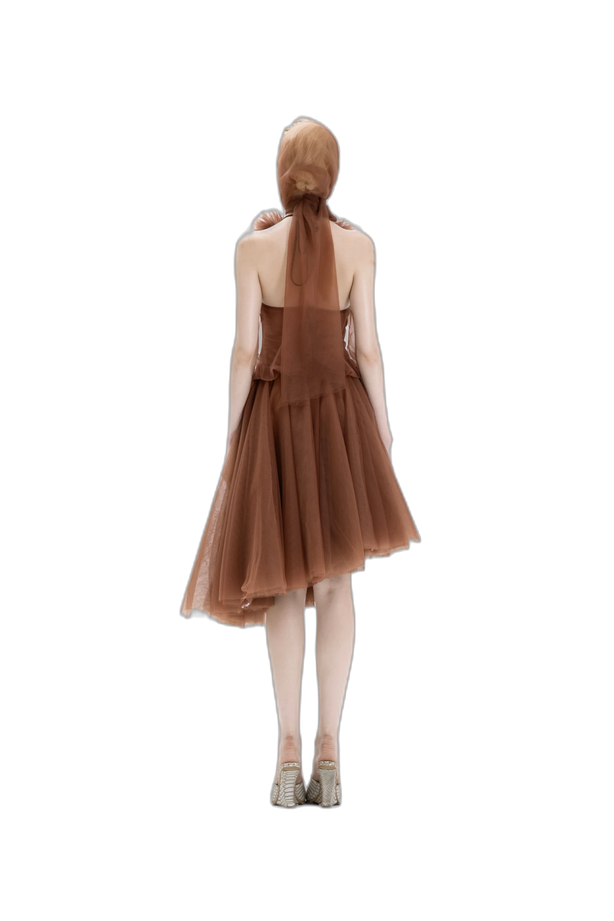 GIA DRESS, back view