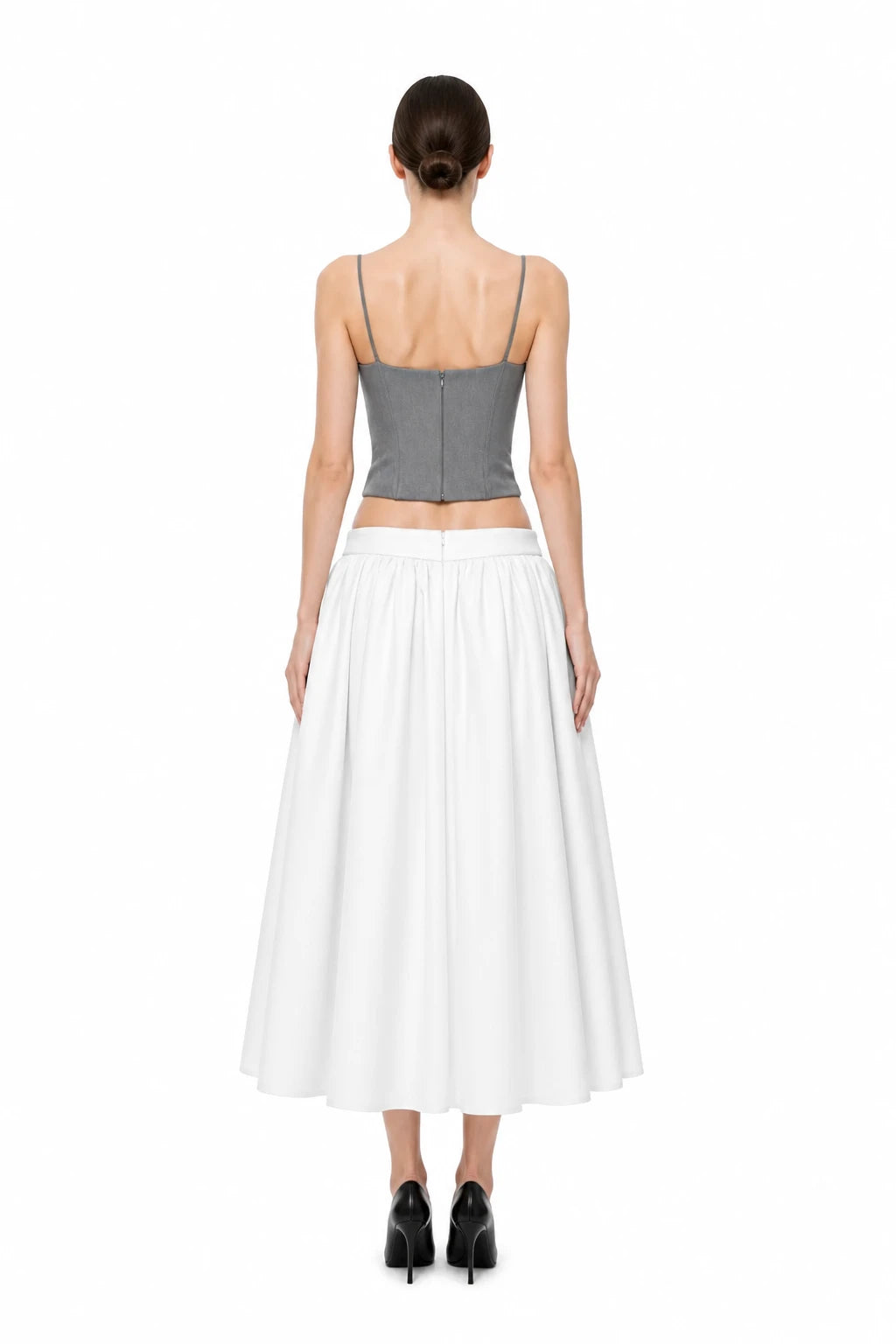 PIE SKIRT, back view