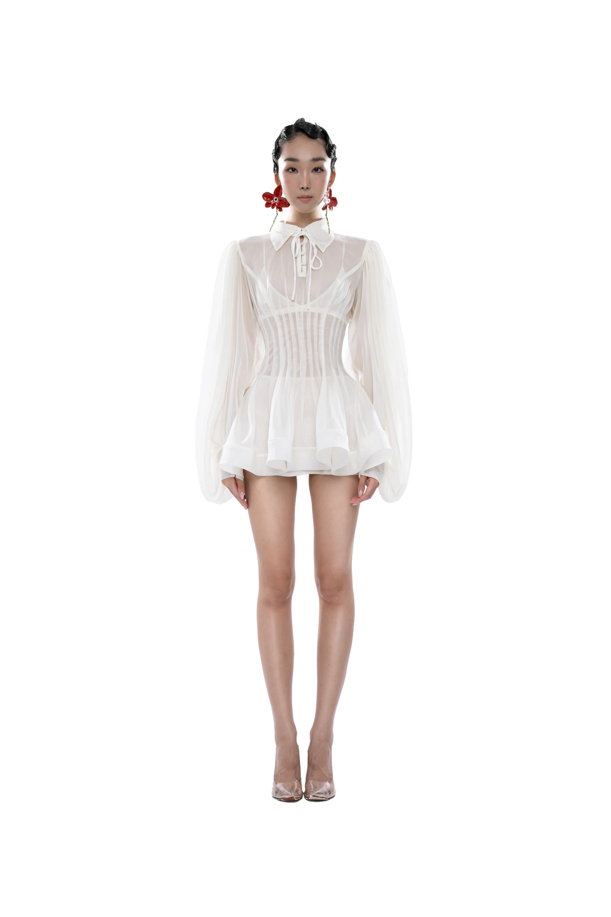 Charlotte Dress - Cream by Huelleyrose