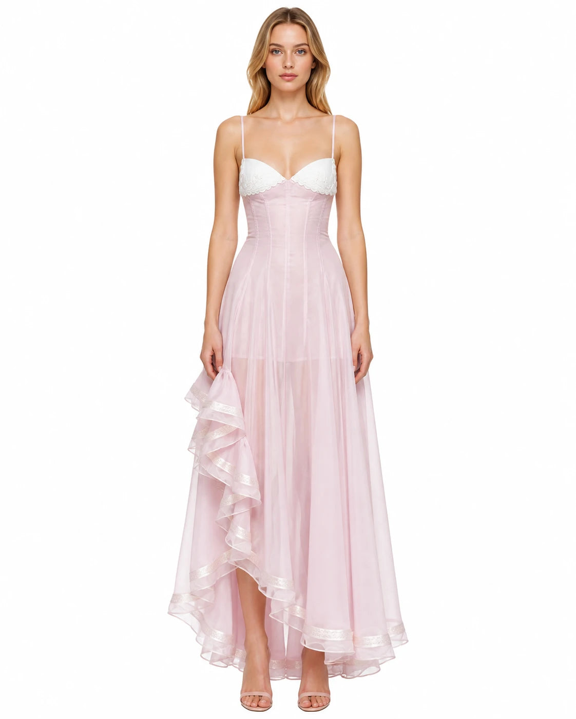 LIANE DRESS - PINK by Huelleyrose