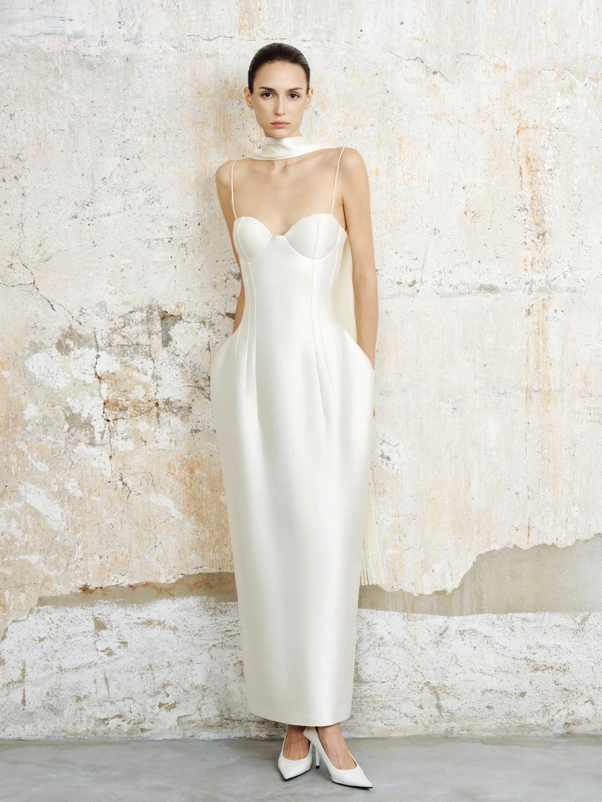Bianca Sculpted Taffeta Gown by COCOSIN