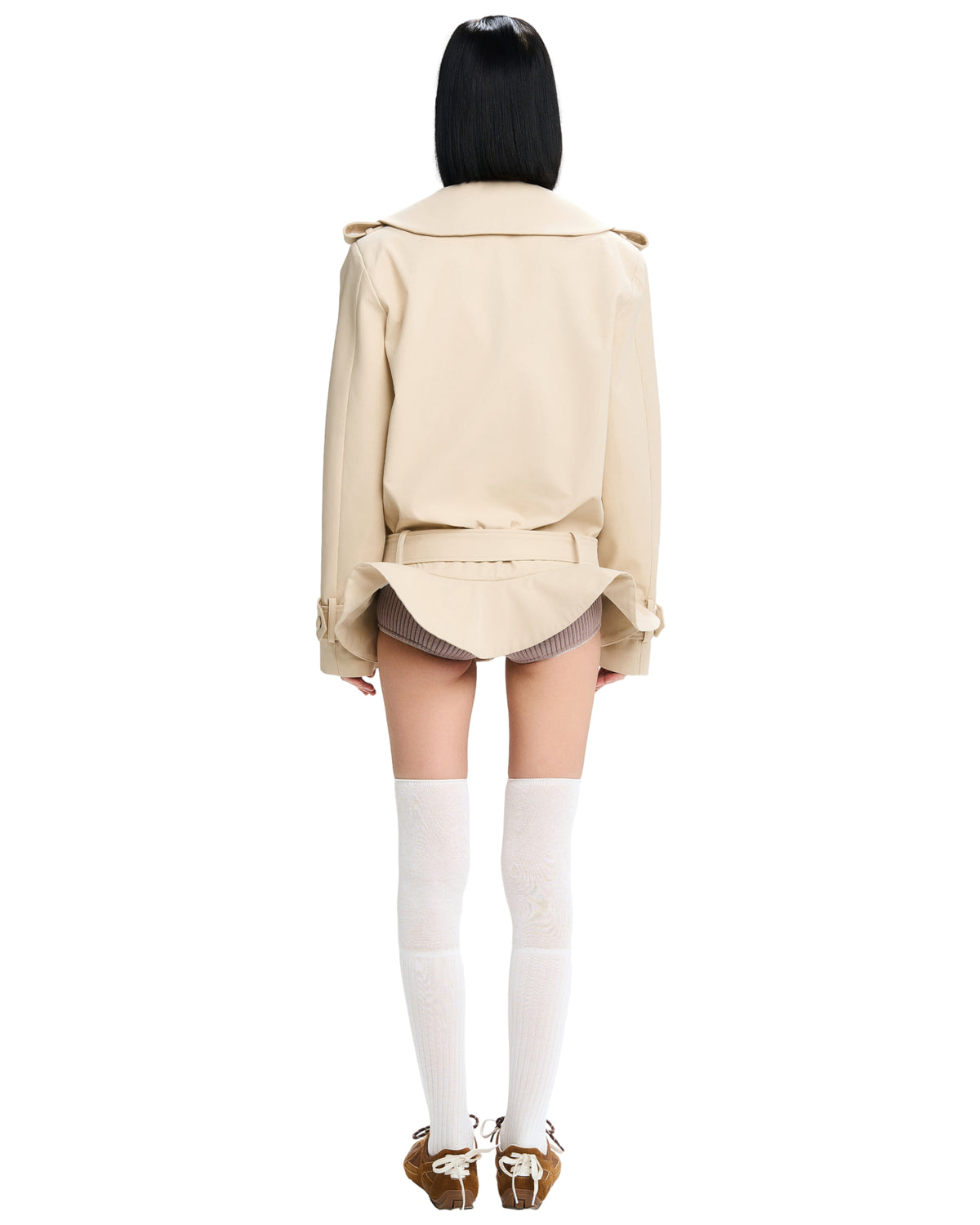 Kouna Jacket (Beige) by LSOUL
