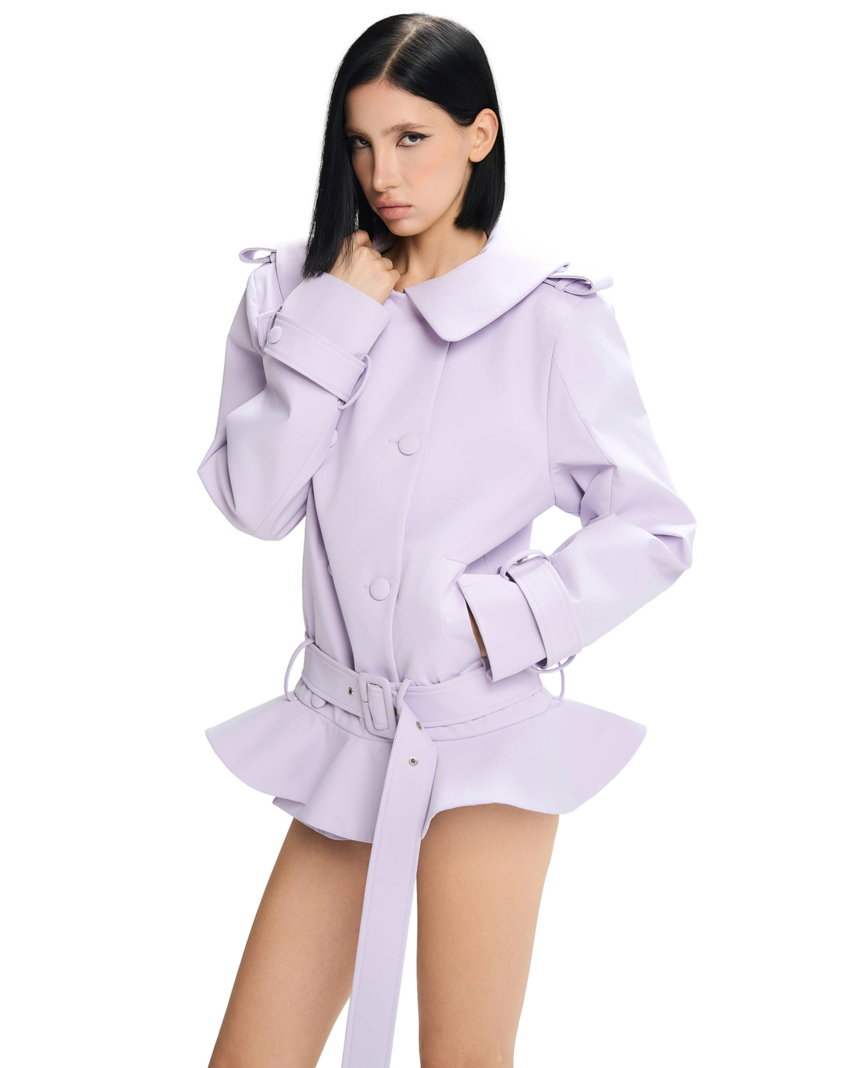 Kouna Jacket (Lilac) by LSOUL