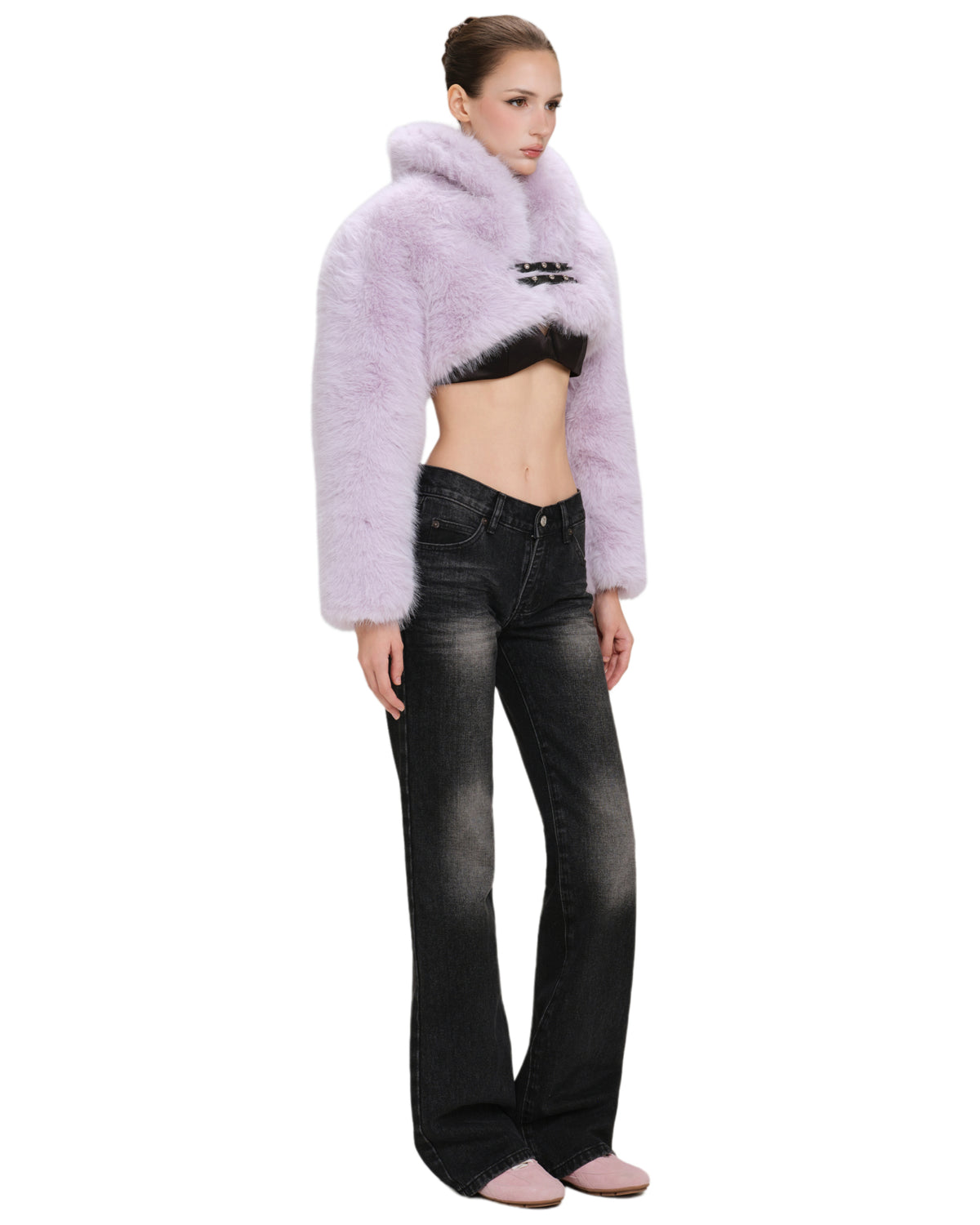 Leyla Jacket (Purple) by LSOUL