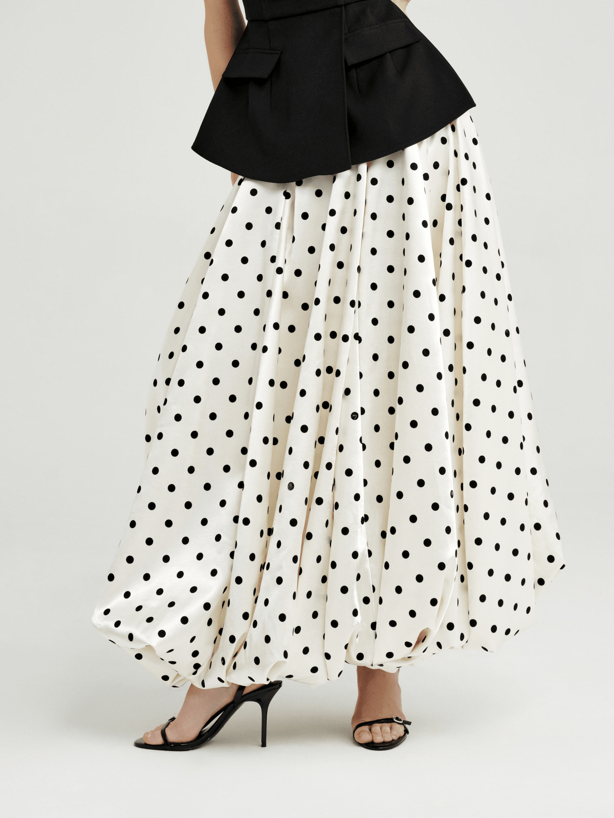 Polka Dot Bubble Skirt by COCOSIN