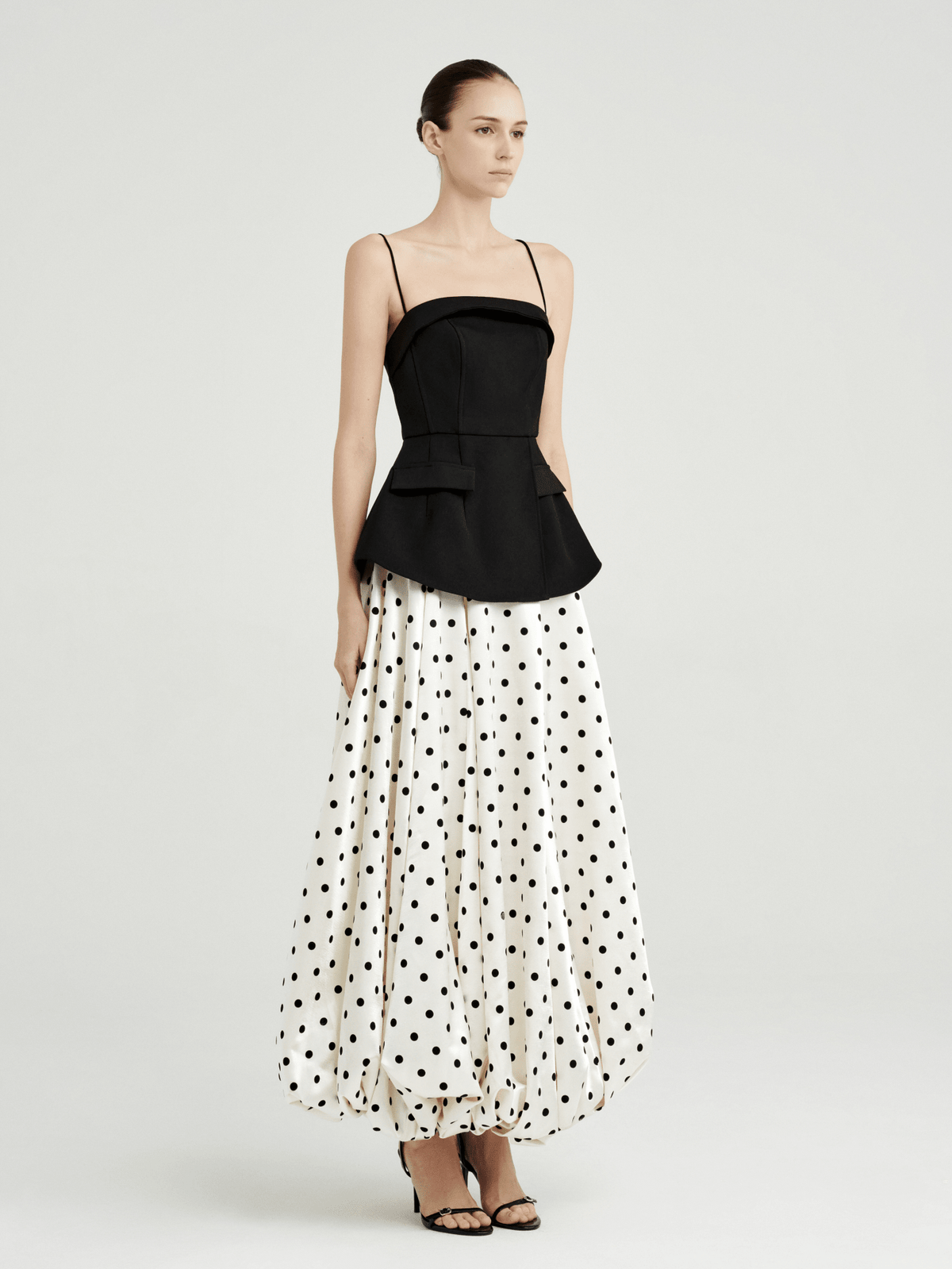 Polka Dot Bubble Skirt by COCOSIN