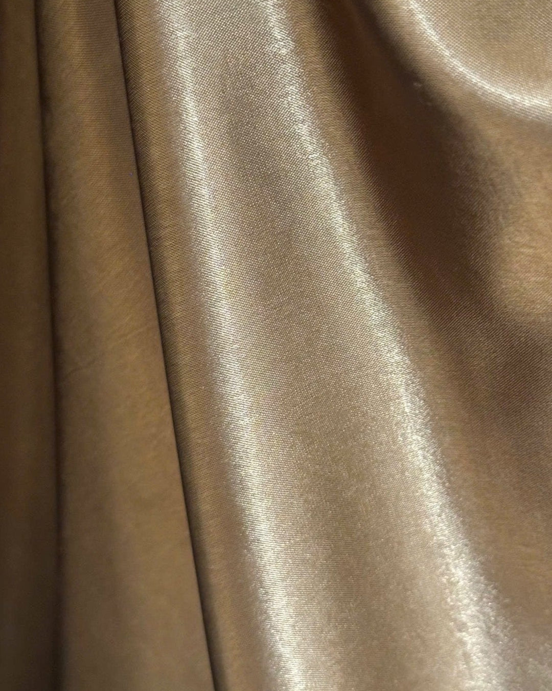 Deep V-Neck Satin Maxi Dress by COCOSIN