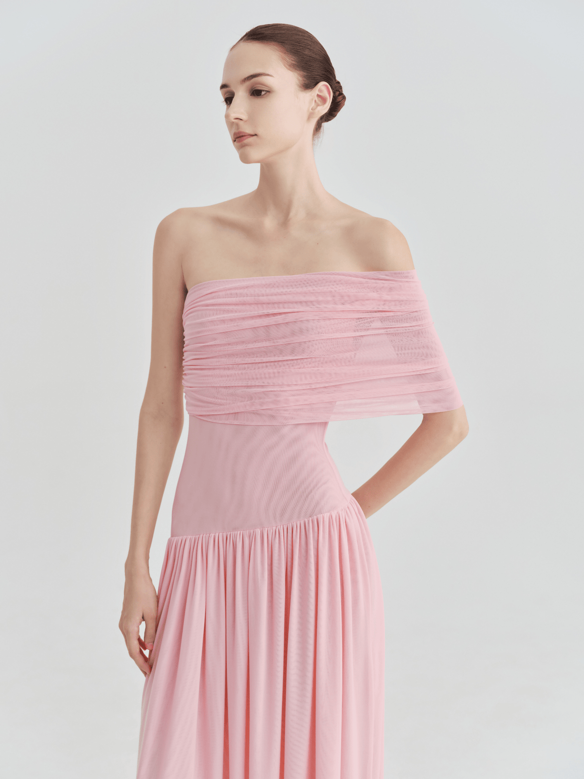 The Elodie Off-Shoulder Maxi Dress by COCOSIN