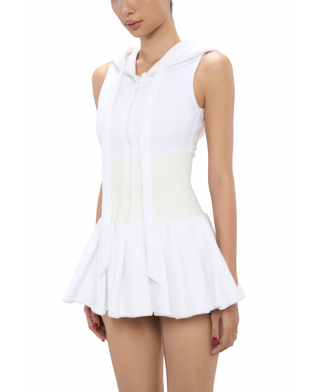 Zarae Dress (White) by LSOUL