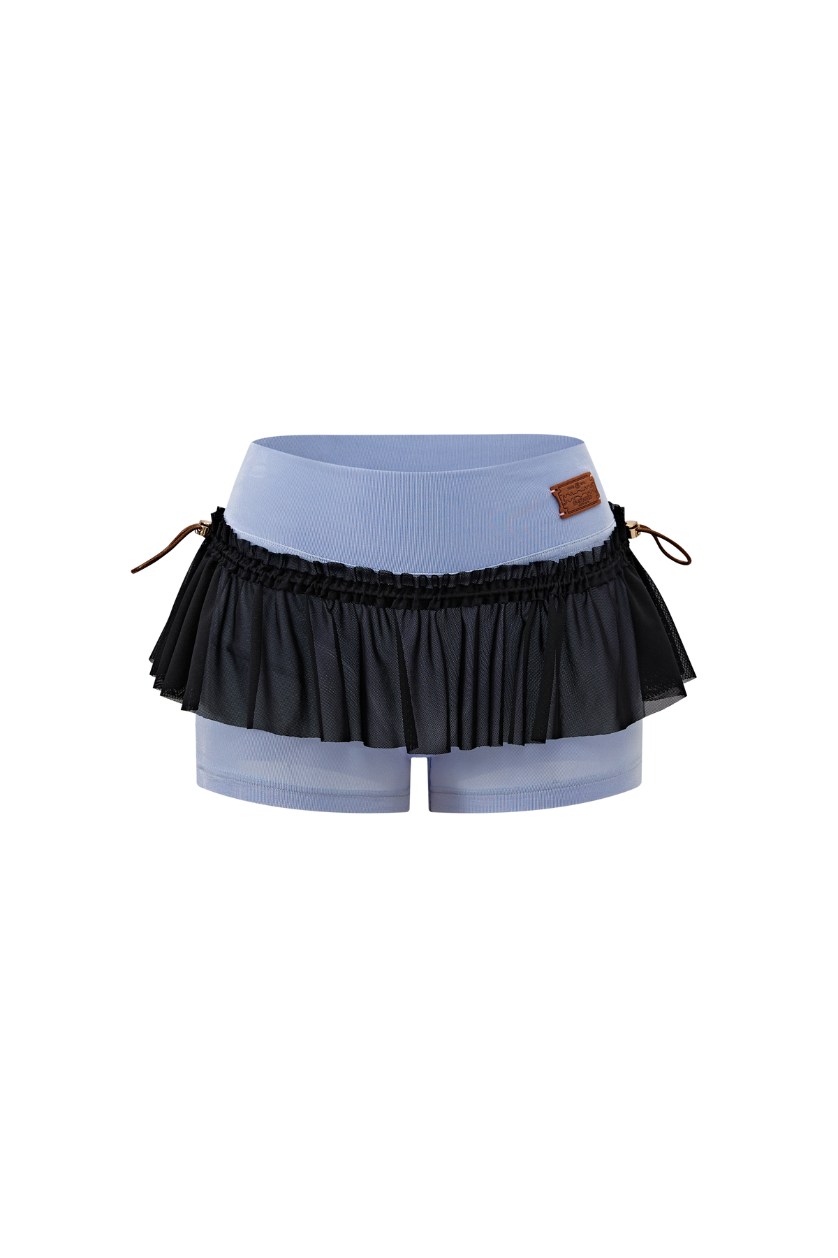 “BASS BABY”Skort Blue by Sultry Virgin