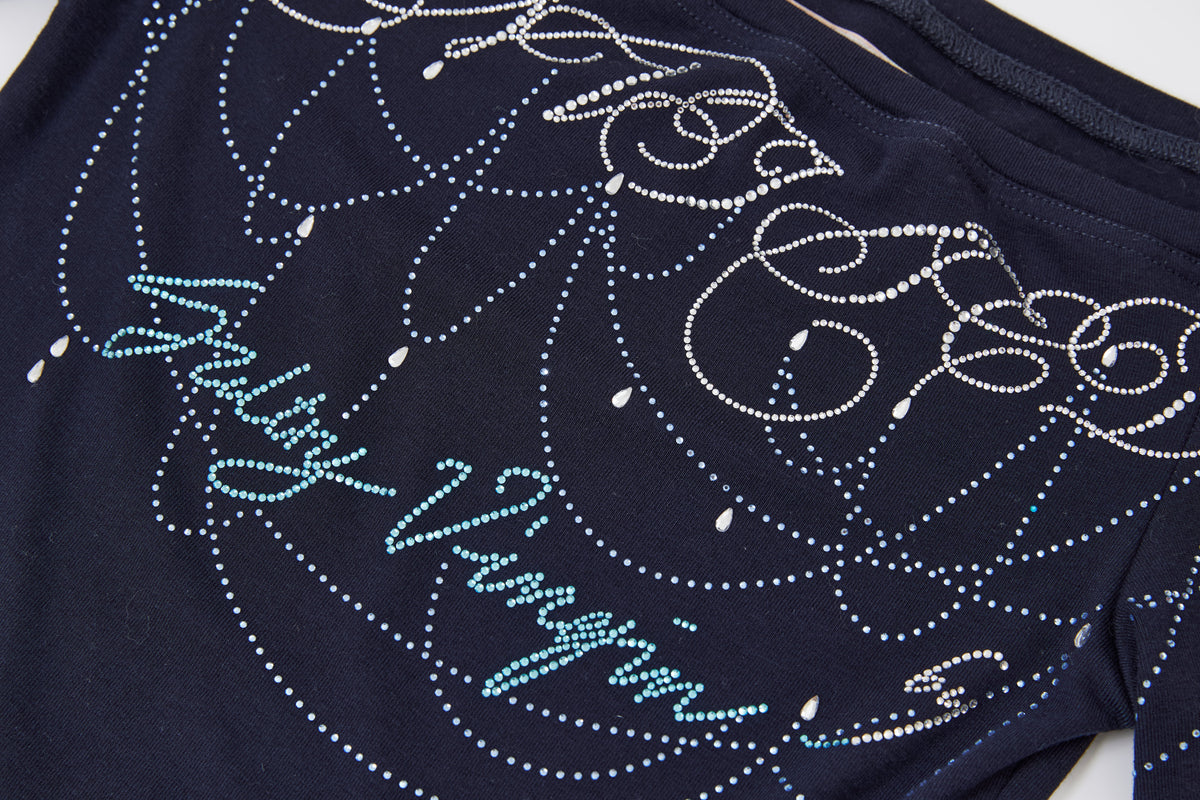 "Chandelier" Navy by Sultry Virgin