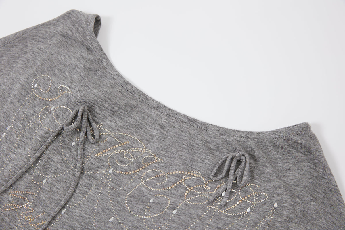 "Hostess" Batwing Top by Sultry Virgin