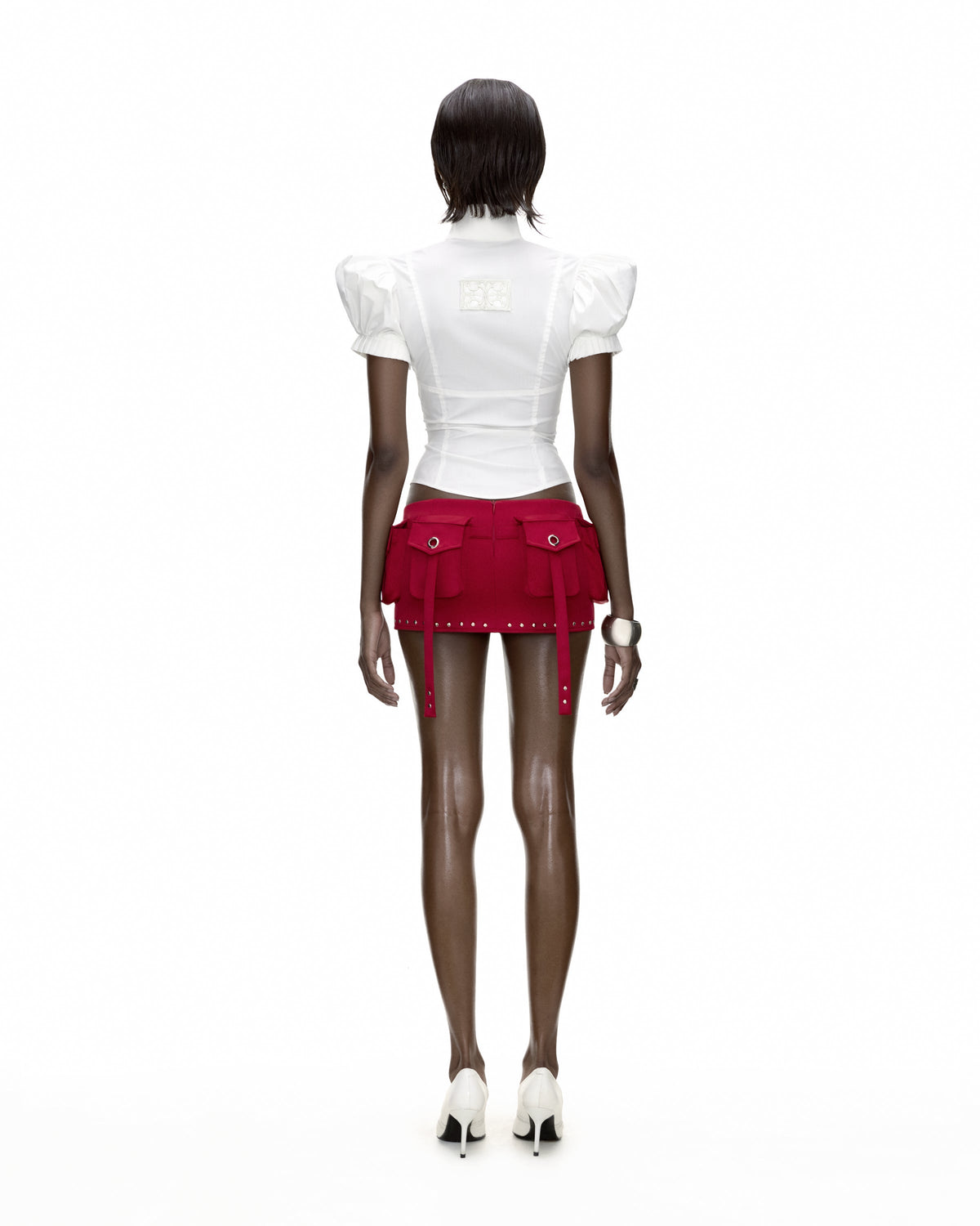 KYLLA MINI SKIRT (RED) by BUPBES