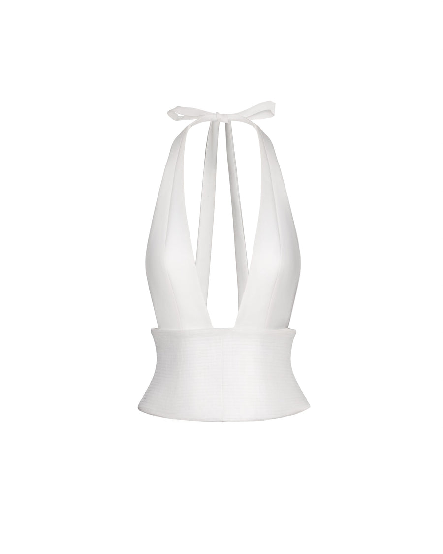 JILL CORSET TOP (WHITE)