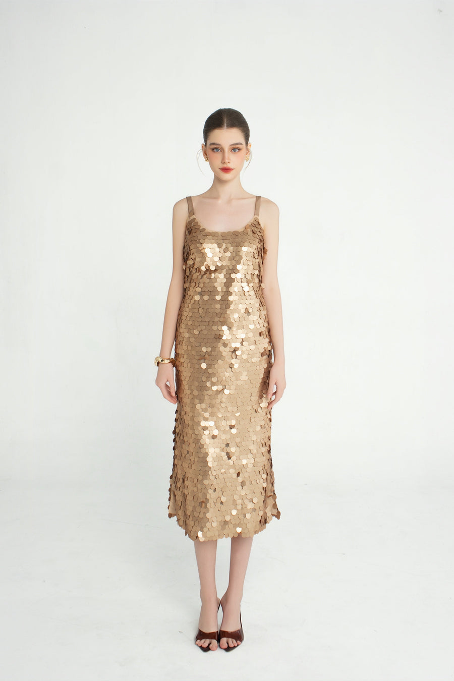 Champagne Glow Dress