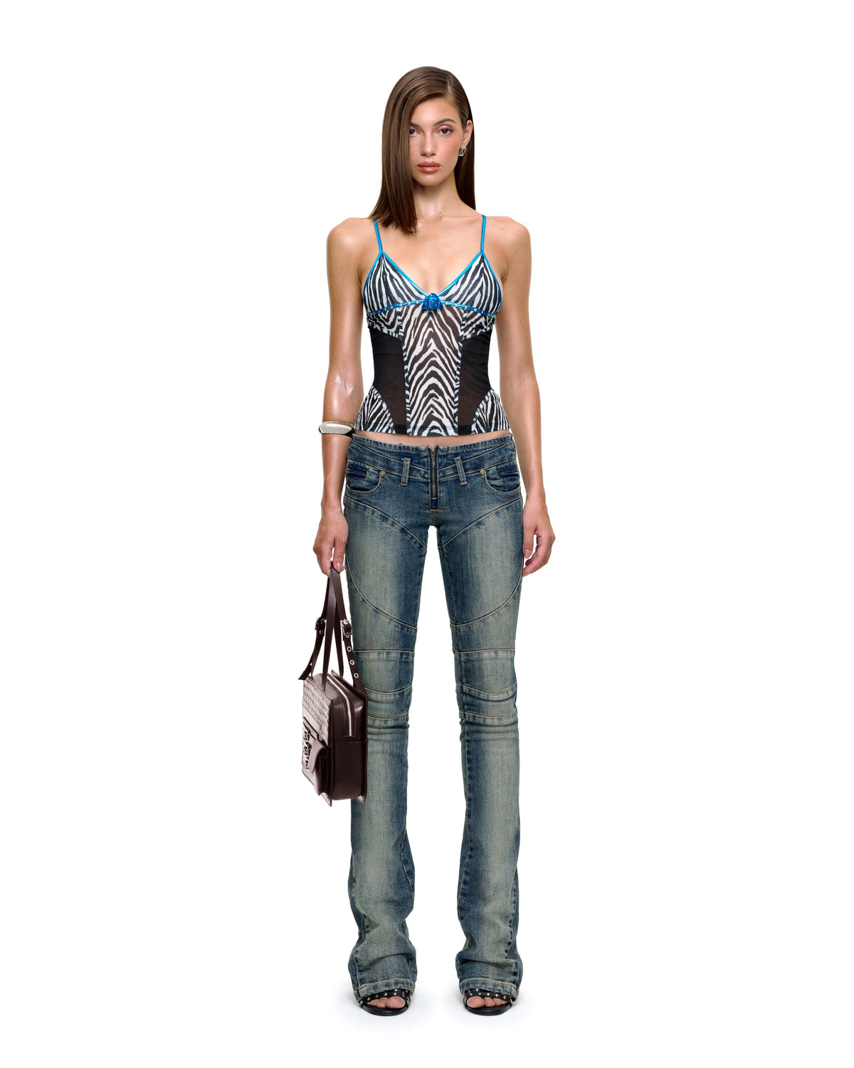 REGINA BOOTCUT JEANS (BLUE) by BUPBES