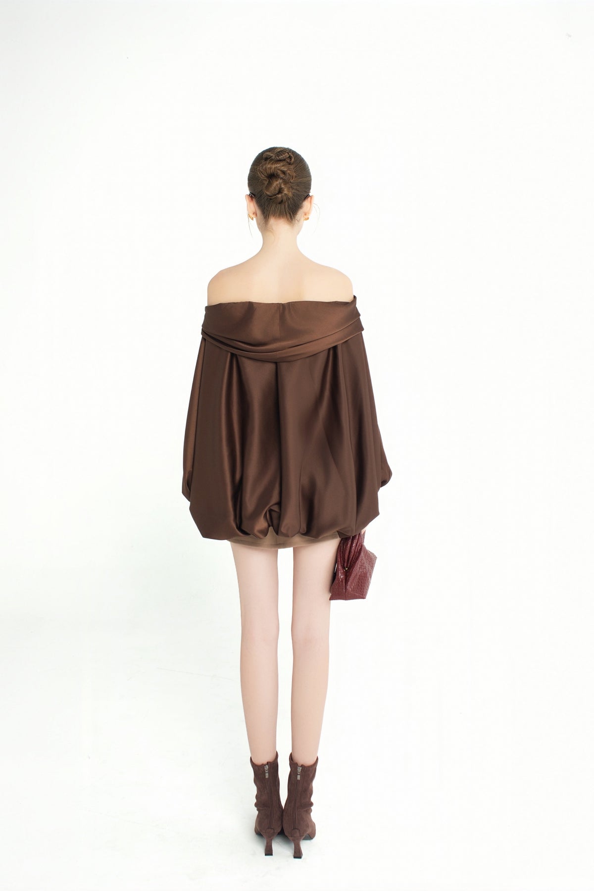 Satin Rush Set - Brown by Emchic