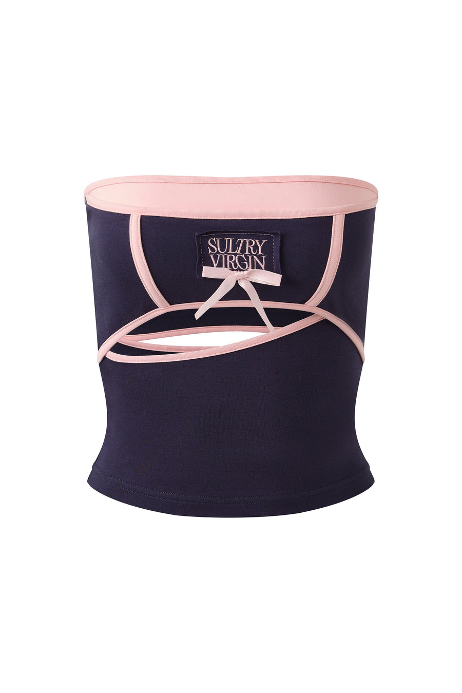 "Hollowed Orbit" Tube Navy