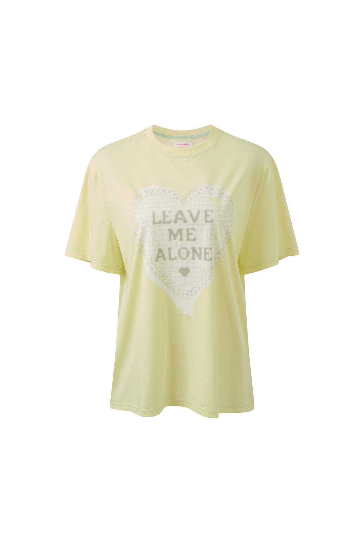 "Broken Pattern" Tee Yellow by Sultry Virgin