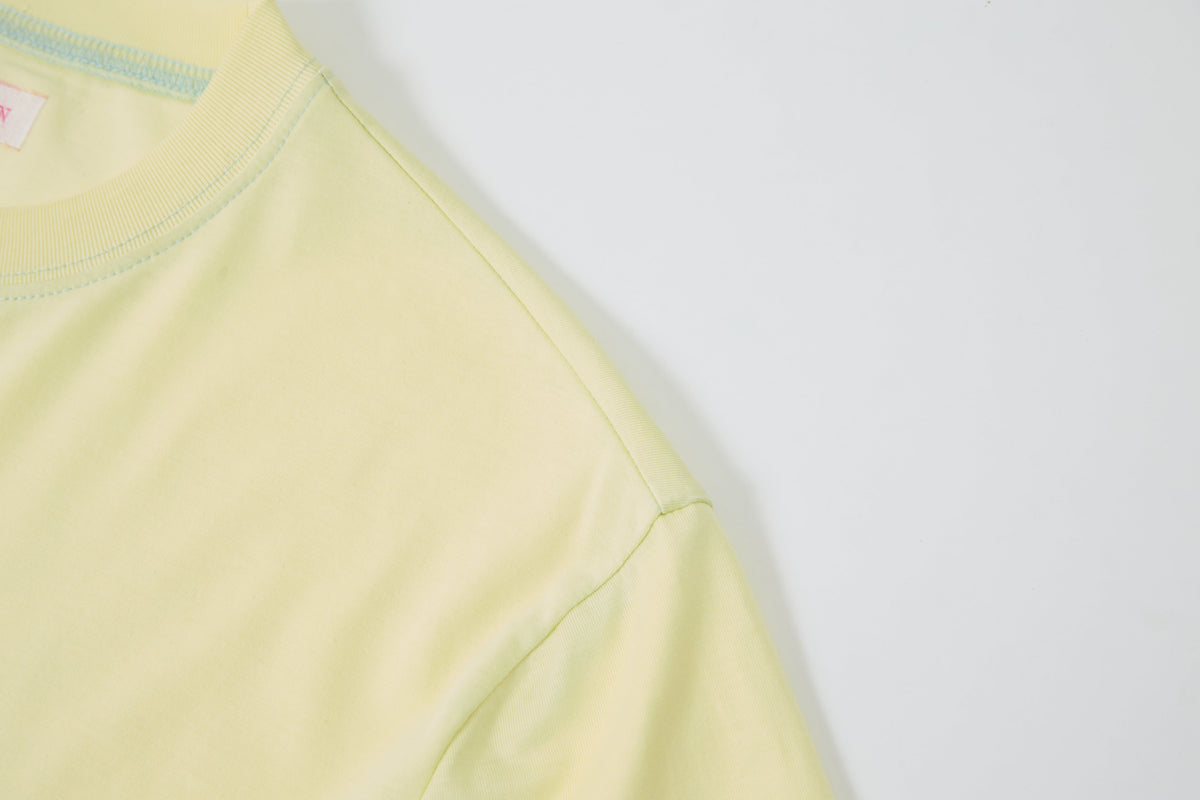 "Broken Pattern" Tee Yellow by Sultry Virgin