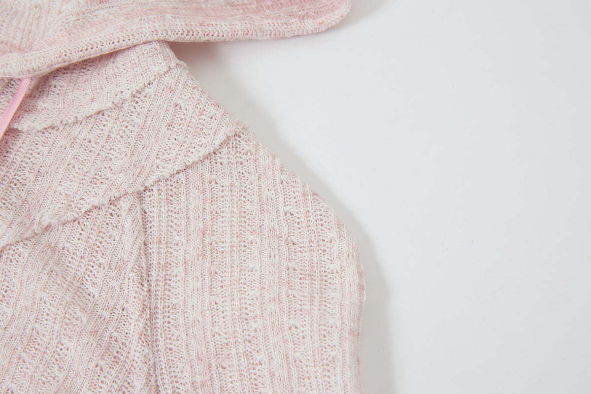 "Lenina"Zip Hoodie Pink by Sultry Virgin