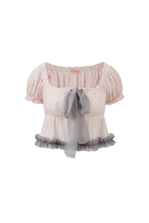 "Lenina" Top Pink by Sultry Virgin