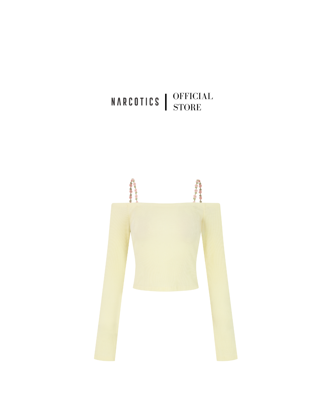 Luna Off-Shoulder Croptop by Narcotics
