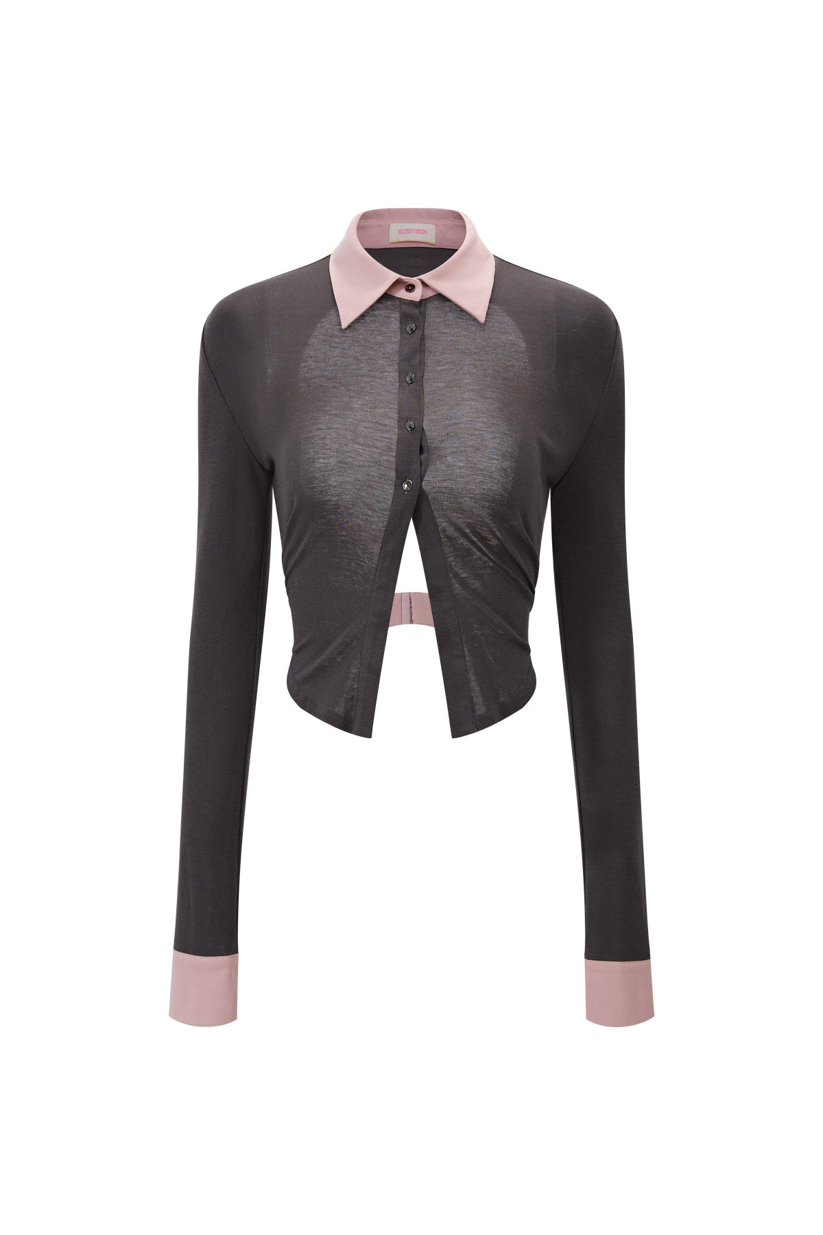 "Confession"Shirt Grey by Sultry Virgin