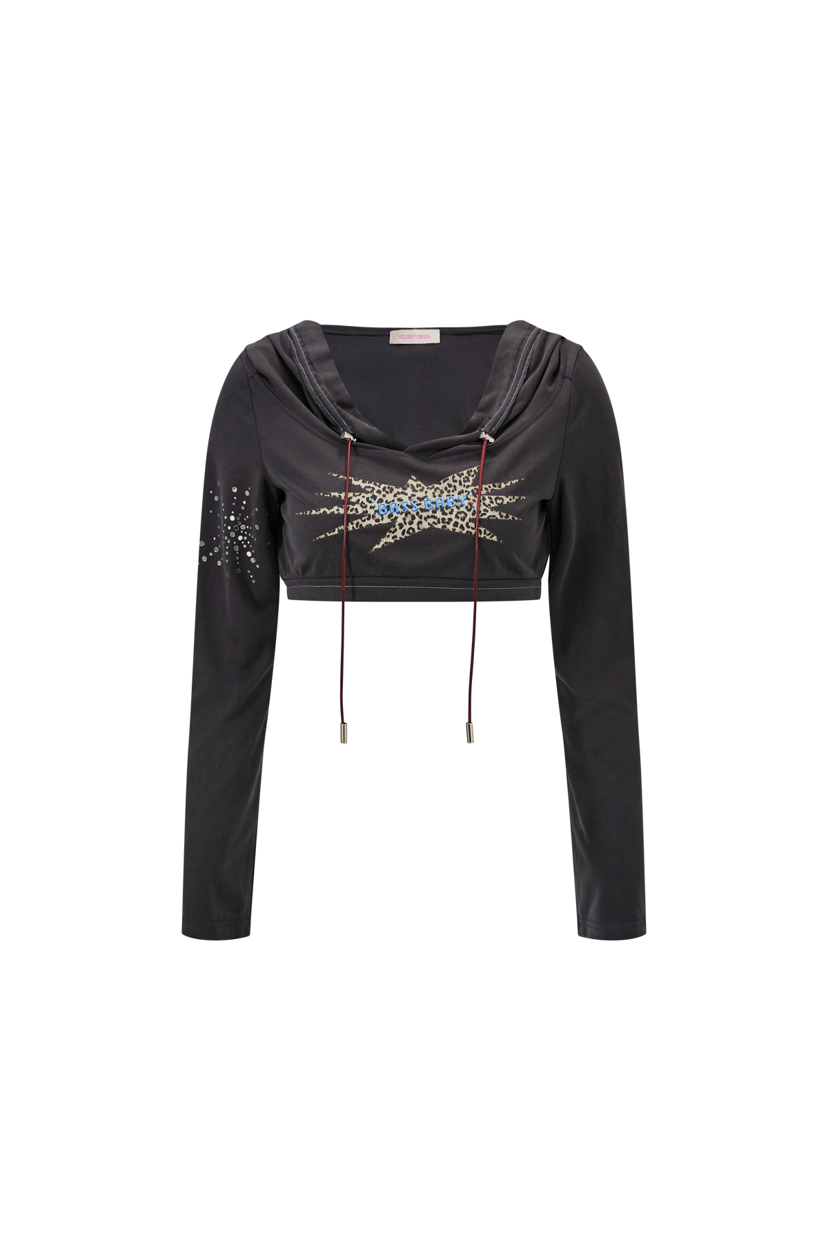 “Diffusion”Hoodie Grey by Sultry Virgin