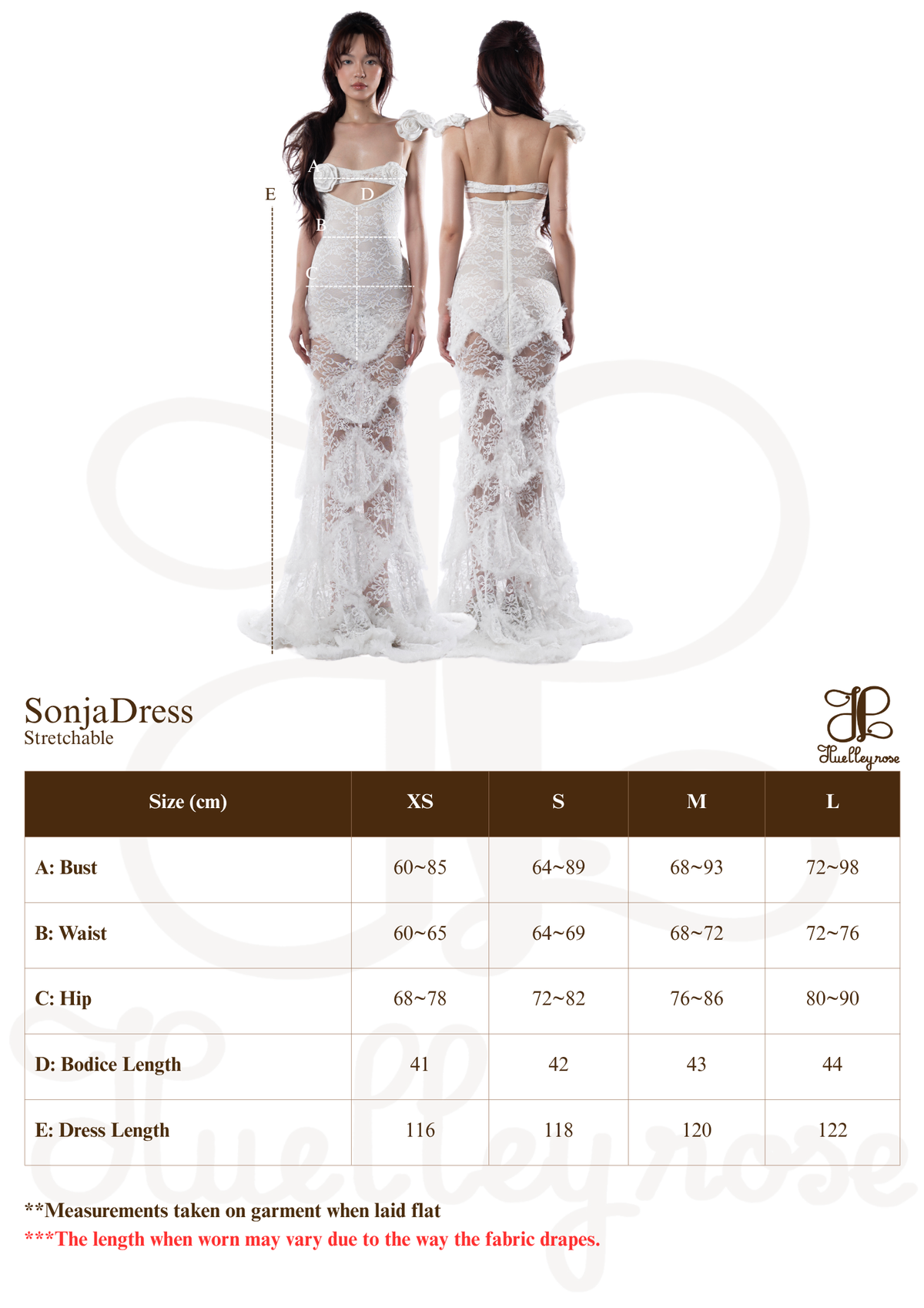 Sonja Dress by Huelleyrose