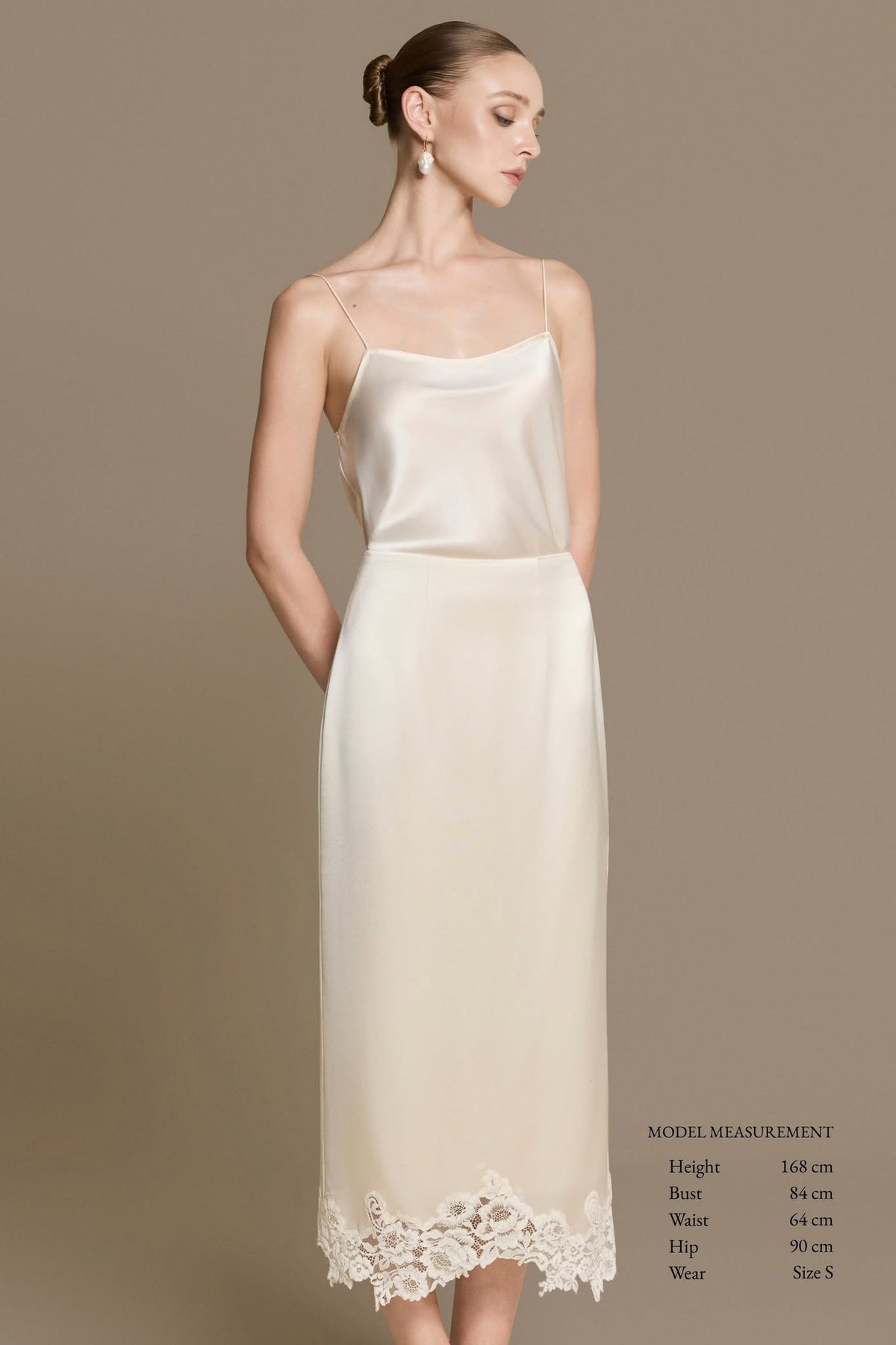 Velour Silk Skirt by HUONG Boutique