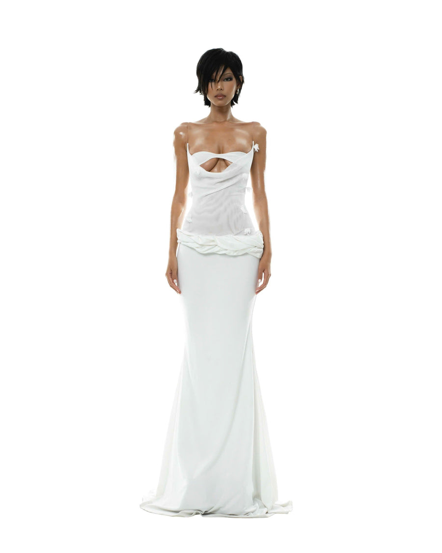 Sok Vy Dress - White