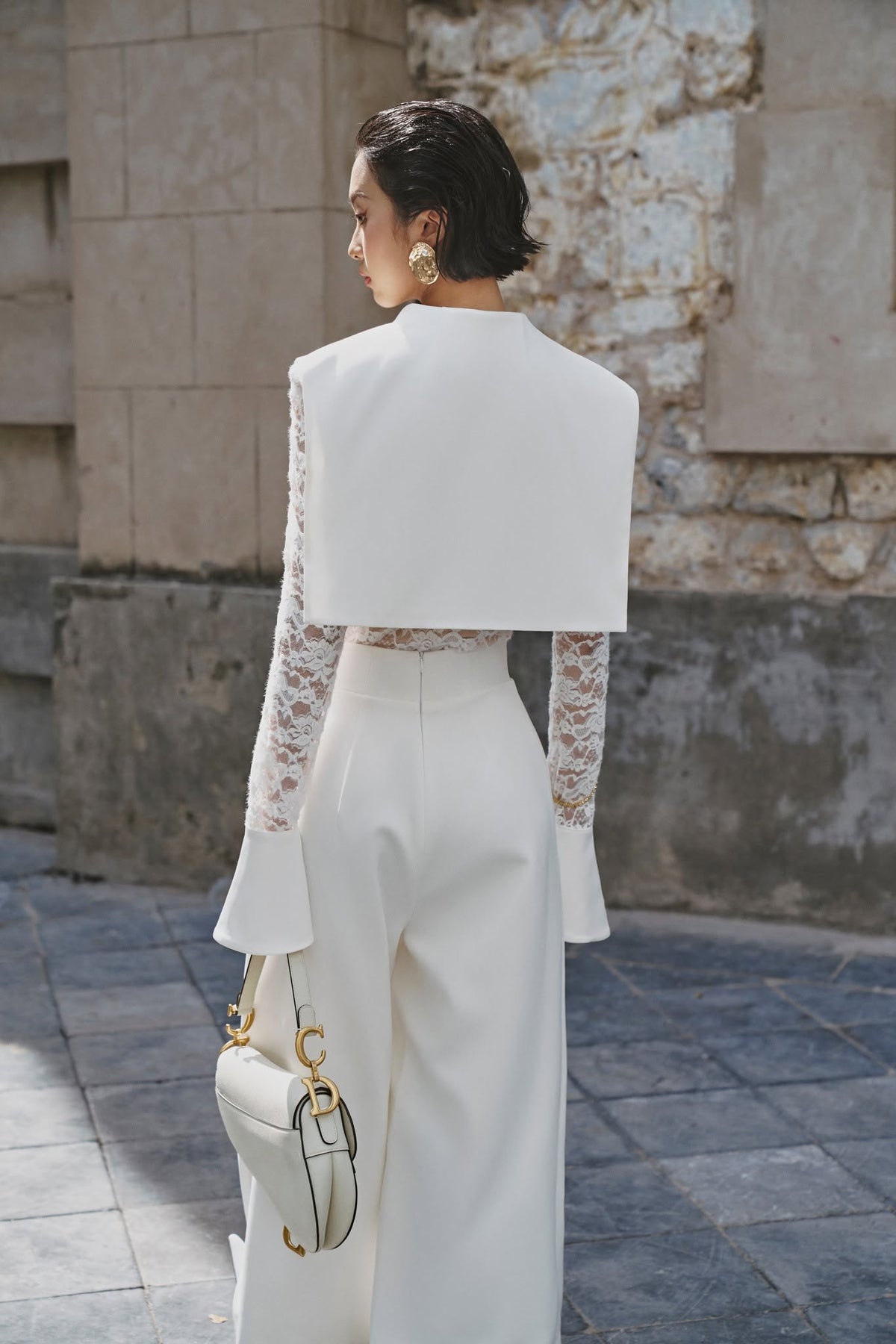 Corset Waist Pants by Keira Tong