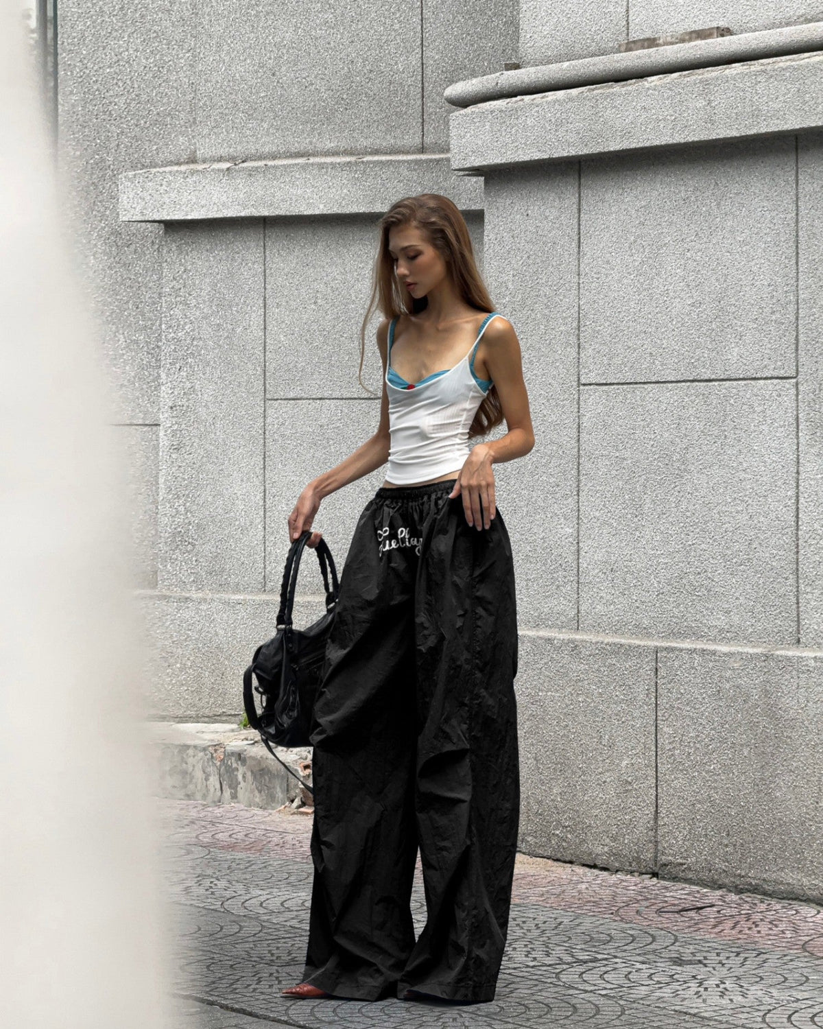 HR B Pants - Black by Huelleyrose